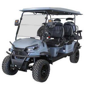 Voiturette de golf de style moderne pour 6 passagers, moteur 4000W, buggy de resort, voiturette de golf 6 places en promotion - Product Image 1