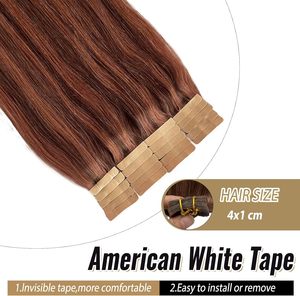 Balayage marrone medio e <span class=keywords><strong>ramato</strong></span> nastro naturale per la trama della pelle Remy in extension per <span class=keywords><strong>capelli</strong></span> extension <span class=keywords><strong>capelli</strong></span> umani <span class=keywords><strong>capelli</strong></span> malisi - Product Image 6