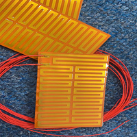 Chauffe-plateau auto-adhésif en film PI super fin de haute qualité Ali Brother, 173x207mm, 12V, 25W