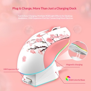 เมาส์เกมมิ่ง Dareu EM901 น้ำหนักเบา ออกแบบตามหลักสรีรศาสตร์ ชาร์จผ่าน USB รุ่นเครื่องยนต์ไฟฟ้า โหมดคู่ RGB <span class=keywords><strong>แนะ</strong></span>นำให้ใช้ - Product Image 3
