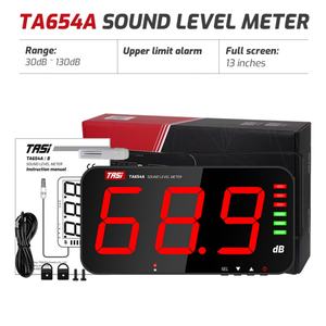 TASI TA654A Sonomètre WIFI 13 pouces avec capteur externe, sonomètre mural 220V, garantie 1 an - Product Image 5