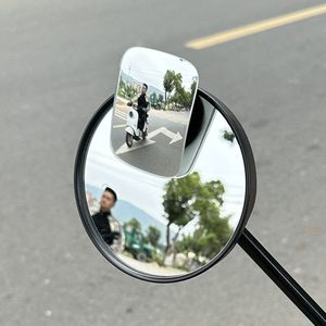 Rétroviseur de véhicule électrique rond en ABS pour scooter, amélioration de la conduite et assistance aux angles morts - Product Image 1