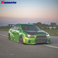 Pour Mitsubishi EVO 10 (VRS Wide Only) - Splitter inférieur de pare-chocs avant en carbone