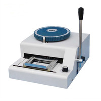 Machine à embosser les plaques signalétiques HD-41d, vente en gros d'usine, machine à embosser les cartes en braille, machine à embosser en métal