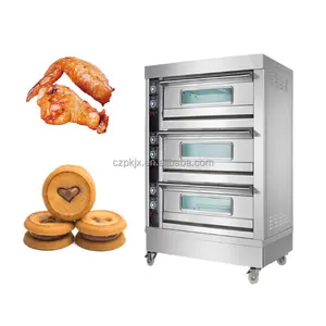 Horno de escritorio eléctrico Industrial de apariencia elegante más vendido Horno para hornear pizza Horno tostador de carne