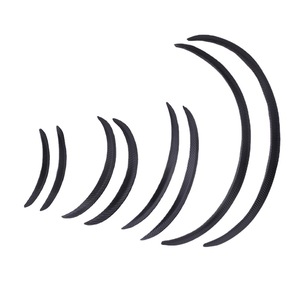 Fender Flare Carbon Fiber Look Rubber <b>Trim</b> 25 33 40 72 Cm Matte Finish <b>Wheel</b> Protection For Car Body Kits - Product Image 1