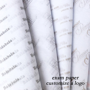 Рулон подарочной упаковочной бумаги из тонкой перерабатываемой пищевой шелковистой бумаги с индивидуальной печатью, односторонний, с четырехцветной глубокой печатью - Product Image 2