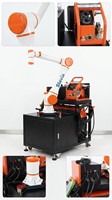 Robot de Soldadura de Alta Calidad con Motor SteviS PLC, 1kW, 380V, MIG/MAG, Brazo Manipulador, Posicionador de Cabeza/Cola, Acero Inoxidable, 5 Años de Garantía