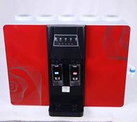 Purificateur d'eau RO 5 étapes pour comptoir avec distributeur chaud/froid, auto-nettoyant et robinet intelligent pour hôtels et usage domestique