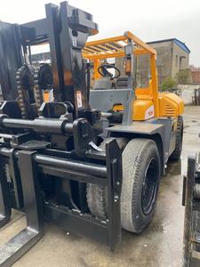 En Stock, Montacargas Diésel Usado Vigoshop TCM FD100 con Distancia entre Ejes de 1000 mm, Envío Rápido a Medio Oriente, África y Asia del Sur - Product Image 4