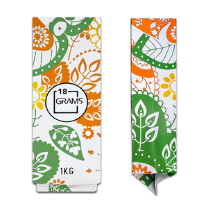Sac à gousset latéral personnalisé avec impression numérique de 1kg 1.5kg pour le paquet d'emballage de sucre de cadeau alimentaire - Product Image 1
