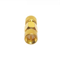Conector Adaptador RF Microdot 10-32, Conector Macho M5 UNF Recto/Angular, SMA BNC TNC RG174 RG316, Conector Coaxial