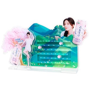 ปฏิทินอะคริลิคตั้งโต๊ะแบบใส ลายการ์ตูนอนิเมะ สร้างสรรค์ แม่เหล็ก DIY ของตกแต่งแบบตั้งโต๊ะ ของขวัญ - Product Image 3