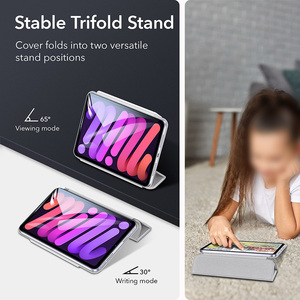 Funda Magnética Inteligente con Soporte Triple y Hebilla Protectora para <span class=keywords><strong>iPad</strong></span> Air 13 2024 2025 <span class=keywords><strong>iPad</strong></span> <span class=keywords><strong>Pro</strong></span> <span class=keywords><strong>12.9</strong></span> 3.ª 4.ª 5.ª 6.ª Generación - Product Image 2