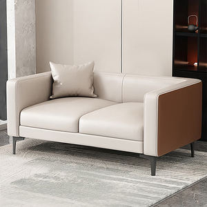 Modernes Büro-Empfangssofa-Set - Leder-Bürocouch - Product Image 3