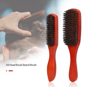 Vente directe d'usine Brosse à barbe en poils <span class=keywords><strong>de</strong></span> sanglier doux et sauvages Matériel Brosse à barbe en <span class=keywords><strong>bois</strong></span> pour hommes - Product Image 2