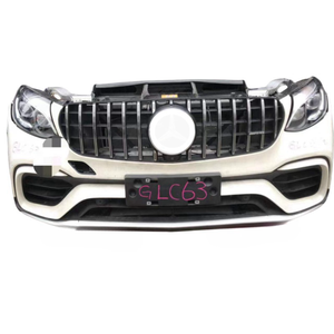 Conjunto de Parachoques Delantero Usado para <span class=keywords><strong>Mercedes</strong></span>-<span class=keywords><strong>Benz</strong></span> GLC63/GLC43, Material ABS, Reemplazo con Rejilla, Radiador, Accesorios para Faros Antiniebla - Product Image 5