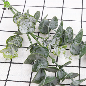 ใบยูคาลิปตัสประดิษฐ์ QIHAO สูง 30 ซม. สำหรับตกแต่งงานแต่งงานในร่ม อุปกรณ์ประกอบฉากถ่ายภาพในบ้าน - Product Image 1