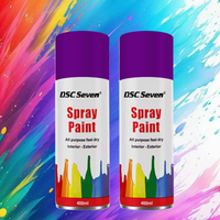 Pintura en Aerosol de Grado Industrial, 400 ml, Fórmula de Secado Rápido para Reparación Automotriz, Renovación de Muebles, Resistencia a Impactos