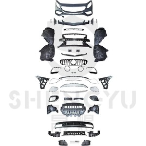 Kit Carrozzeria per Paraurti Auto per Benz S Coupé C217/W217 Aggiornamento allo Stile S65/S63 AMG - Product Image 4