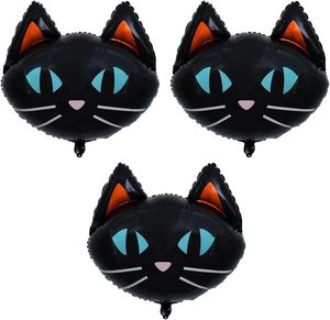 Lot de 3 ballons en aluminium pour Halloween : araignées, squelettes, citrouilles, chauves-souris, sorcières, momies, fantômes – Kit d'arche de décoration pour fête d'anniversaire - Product Image 4