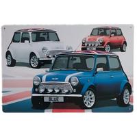 Plaque Métallique Rétro pour Voiture, Moto, Vélo, Imprimée UV, Thème Garage, Forme Rectangulaire, Décoration Maison, Bon Cadeau, Étanche et Antirouille