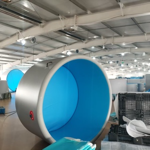Piscina Gonfiabile per Bambini di Grandi Dimensioni, Portatile, in PVC, per Divertimento Acquatico Familiare, Materiale Drop Stitch - Product Image 3
