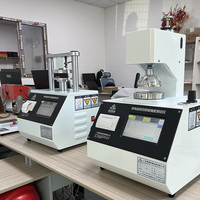 Machine d'essai de résistance à la compression des cartons ondulés à affichage numérique automatique conforme à la norme ISO 12192, essai de compression des bords pour équipement d'essai