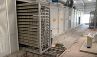 Fours industriels pour la cuisson et le séchage des briques, fours à tunnel modernes pour le séchage des briques en argile, machines de fabrication de briques NJBM