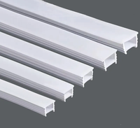 Tube en silicone flexible de la série masque 30*20mm pour profilé de bande de LED pour armoires armoires armoires à vin étagères murs de plafond