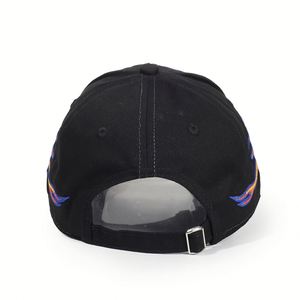 Casquette Hip-hop Tendance Style Urbain, Casquette Souple Brodé Patchwork en Coton Pur, Casquette de Baseball Sportive Unisexe, Casquette Bec de Canard - Product Image 3