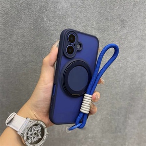 เคสโทรศัพท์แบบหมุนได้ 360 องศา พร้อมที่จับวงแหวนสำหรับ iPhone 17 Pro Max  พร้อมขาตั้งแม่เหล็ก - Product Image 5