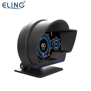 ELING araba HUD OBD2 + GPS modu kafa Up ekran kilometre <span class=keywords><strong>9</strong></span> arayüzü dijital ölçer ölçer - Product Image 6
