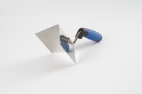 Spatule d'angle intérieur en acier inoxydable facile à utiliser, outil de nettoyage d'angle carré à 90 degrés °   Outil de finition pour cloisons sèches