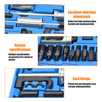 Kit d'extraction de 40 pièces pour camions et automobiles, outil marteau à inertie, extracteur d'injecteurs diesel pour moteurs diesel, outils de réparation de pneus