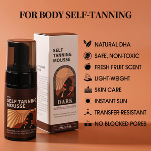 Huati Sifuli RubioAroma OEM Summer <strong>Beach</strong> Must-Haves Tanning Gel Peach <strong>Sunbed</strong> Tanning Oil Gel <strong>Cream</strong> - Product Image 5