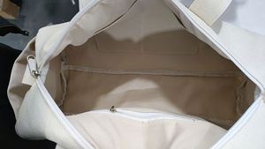 Sac de voyage en toile, sac de week-end, sac de sport, sac de voyage pour femme, sac en coton personnalisé - Product Image 4