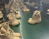 Bottes de jungle américaines personnalisées équipement tactique chaussures désert pour la vente au détail bottes du désert antidérapantes