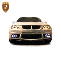 Accessoires automobiles très demandés : Pièces de carrosserie avant en fibre de verre style WD pour kit carrosserie large BMW Série 3 E90