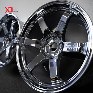 XD пользовательские 18 <span class=keywords><strong>19</strong></span> 20 21 22 дюймов кованые легкосплавные диски 5x114,3 5x120 хромированные моноблочные диски для E46 M3 G37 Evo TE37sl стиль - Product Image 5