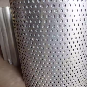 Trang trí bột tráng kim loại đục lỗ tấm/mạ kẽm thép không gỉ Micro lỗ đục lỗ tấm cho xây dựng claddings - Product Image 2