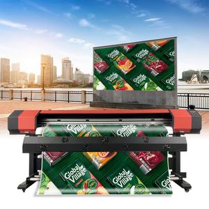 Máquina de Impresión Textil Digital XBH-1901, Impresora de Gran Formato con Tinta Eco Solvente y Xp600 |   Cabezal de Impresión I3200 para Tela - Product Image 6