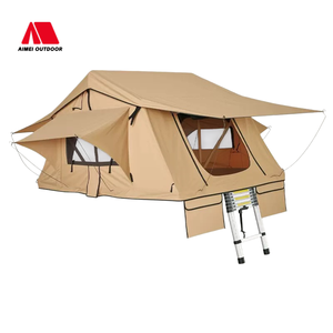 Tente <span class=keywords><strong>de</strong></span> toit pliable pour camping, tout-terrain, SUV, voiture, camping en plein air, entièrement automatique, pour voyages en autonomie - Product Image 1