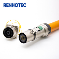 Connecteur automobile haute tension série HVIL 500A 1000V DC, indice de protection IP67, certifié CE ROHS