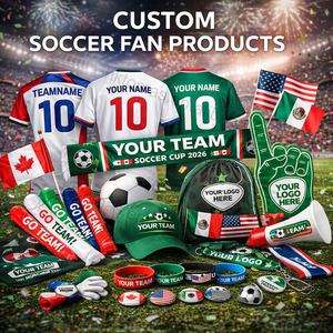 Set de Regalo Personalizado para Aficionados al Fútbol con Bufanda, Bandera, Pegatina, Camiseta y Toalla para Eventos de Apoyo en el Estadio y Obsequios para el Día del Partido - Product Image 2