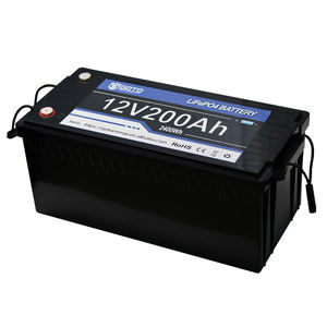 Baterai Lifepo4 12V 200Ah LFP 4S sel baterai 5000 siklus 80% DOD Lithium Ion fosfat Baterai penyimpanan energi untuk penyimpanan energi rumah - Product Image 6