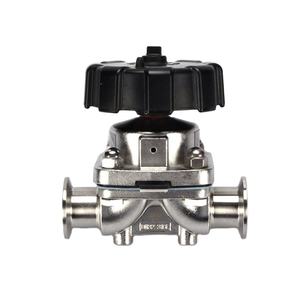 1.5" SS316L Sanitary Hygienic <strong>Diaphragm</strong> Valve PTFE+EPDM <strong>Gasket</strong> - Product Image 1