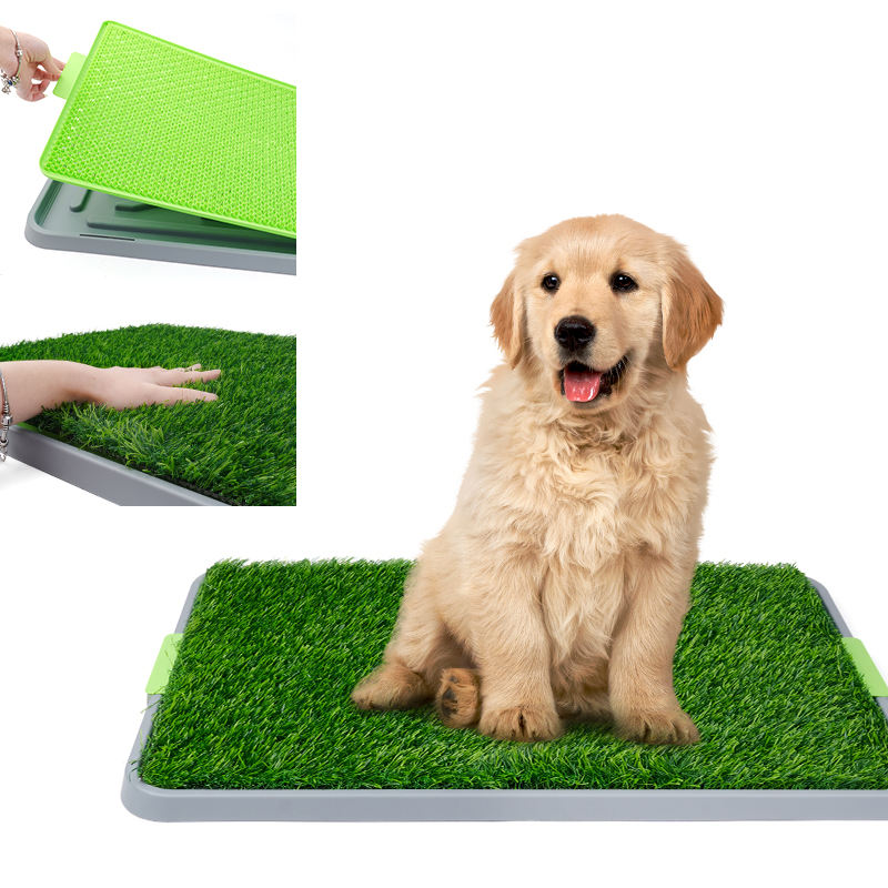 Artificial Grass Dog Poop Grass Patch Hompet Dog Potty With Tray