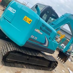 Kobelco เครื่องขุดดินระบบไฮดรอลิก SK75-8รถตักดิน kobelco มือสองสภาพดีสำหรับการก่อสร้าง - Product Image 4