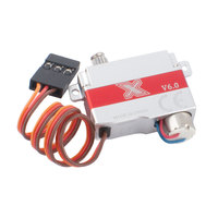 Servomoteur numérique KST X08H V6.0 à engrenages métalliques, micro-glisseur 0,09 sec, 2,8 kg